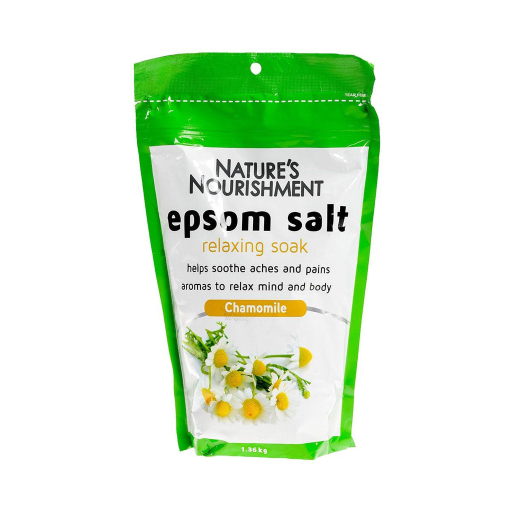 Natures Nourishment Epsom Salt Camomile 1.36kg