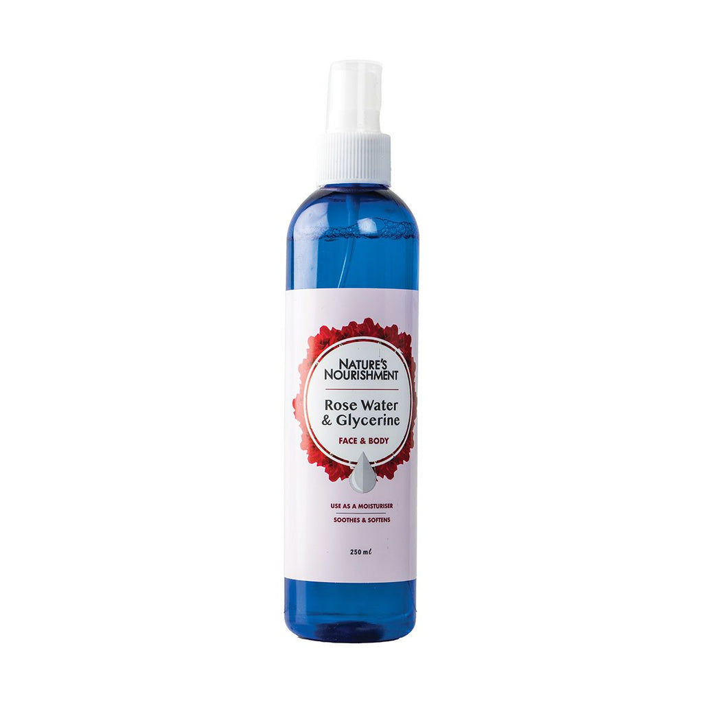 Natures Nourishment Glycerine & Rose Water 250ml Pump