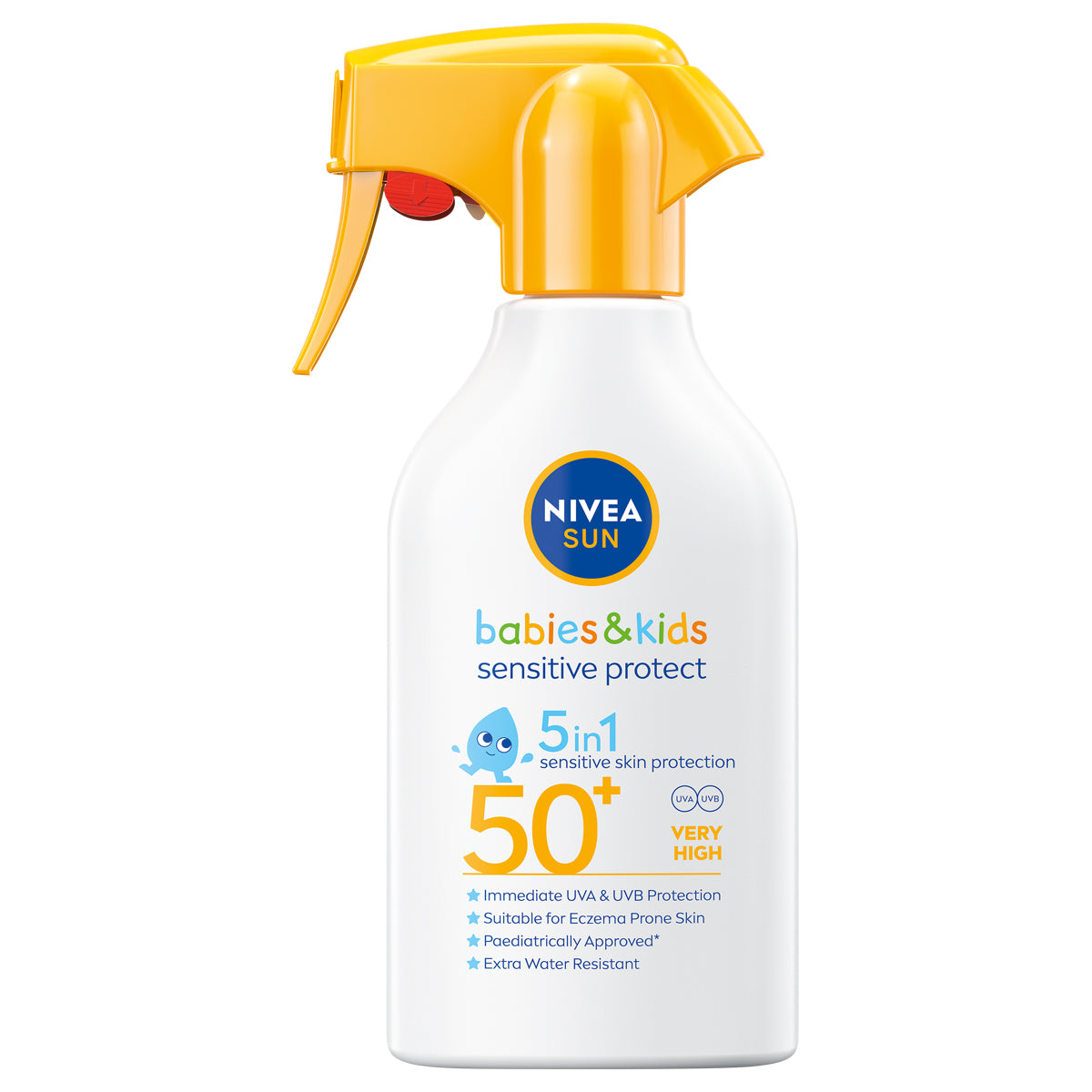Nivea Sun Kids Sensitive Protect & Play Spray Spf 50+ Sunscreen 270ml