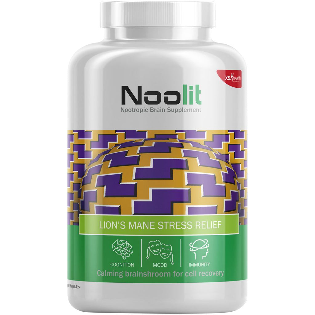 Noolit Lions Mane Stress Relief Capsules 30s