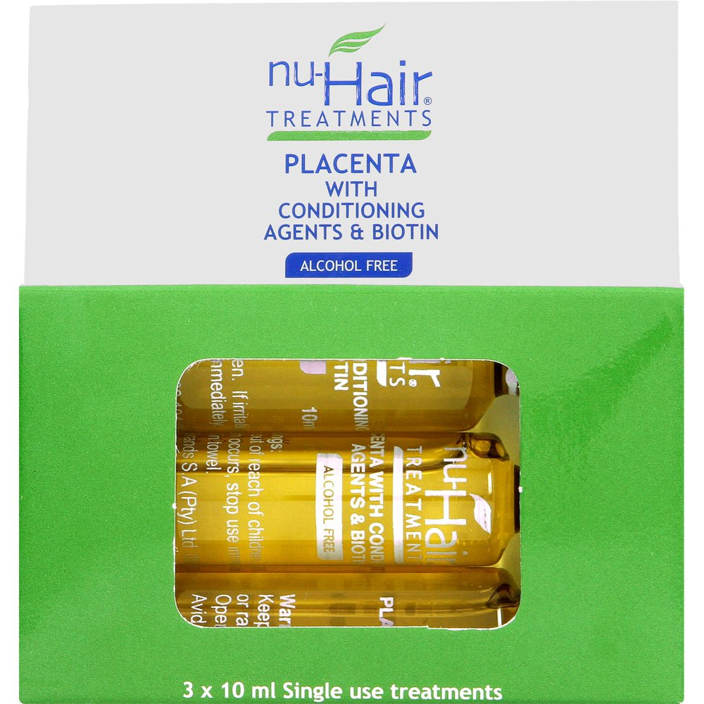 Nu-hair Placenta Amps 10ml 3's