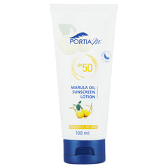 Portia M Sunscreen Lotion Spf50 100ml Marula
