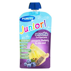 Purity Junior Smoothie Pineapple, Blueberry & Chia Seed 110 Ml