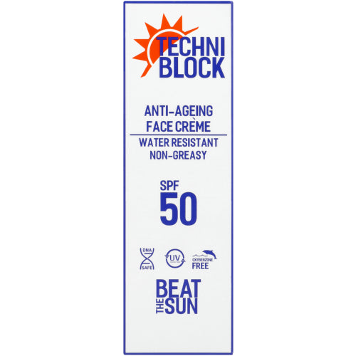 Techniblock Spf50 Anti Ageing Creme Tube 75ml