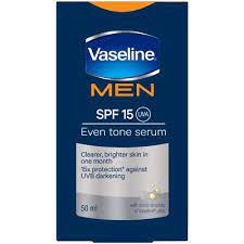 Vaseline For Men Face Cream Spf15 Moisturiser 50ml