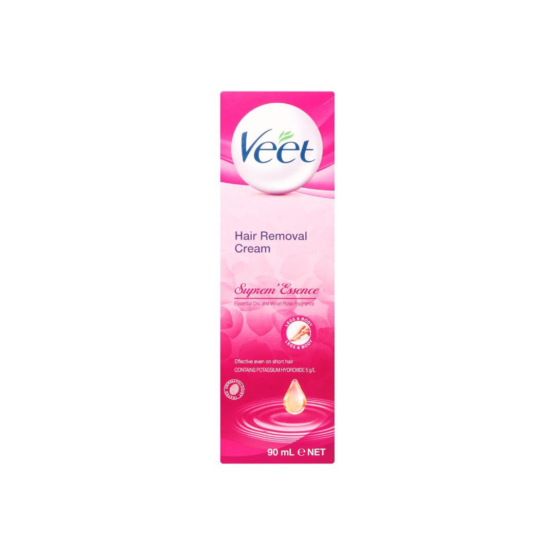 Veet Hair Removal Cream Depilatory Supreme Essence 90ml