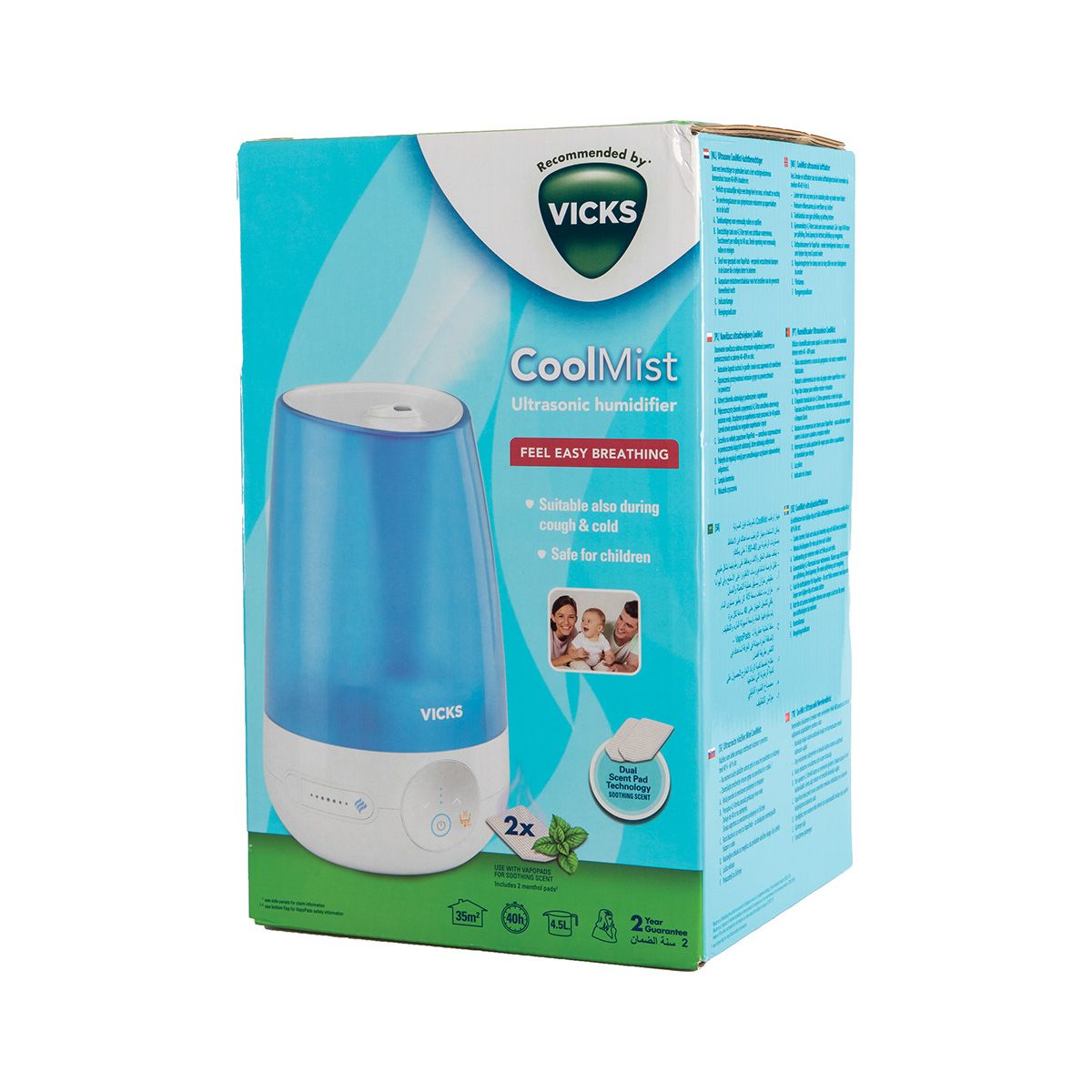 Vicks Humidifier Ultrasonic Large