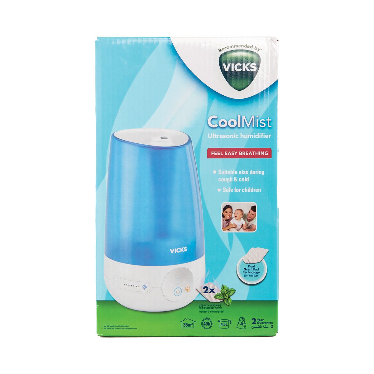 Vicks Humidifier Ultrasonic Large