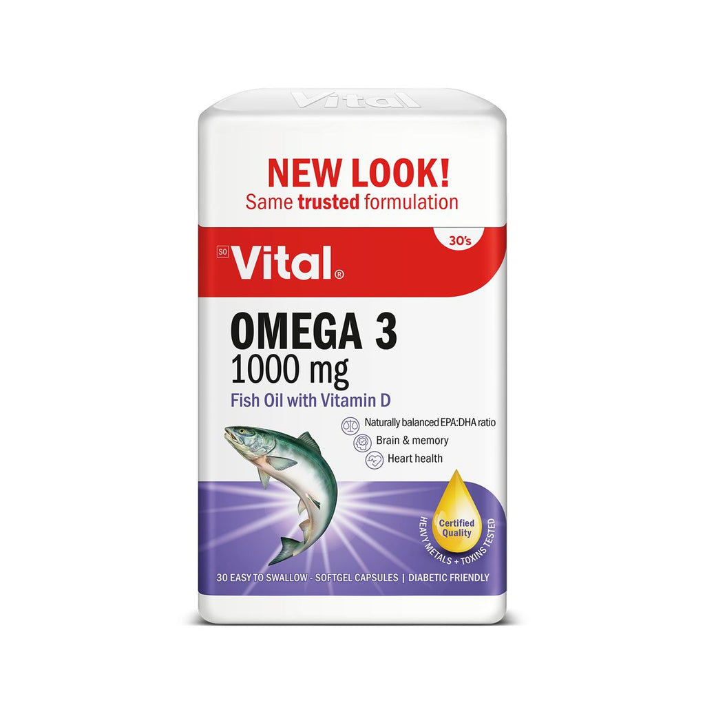 Vital Omega 3 Caps 120's