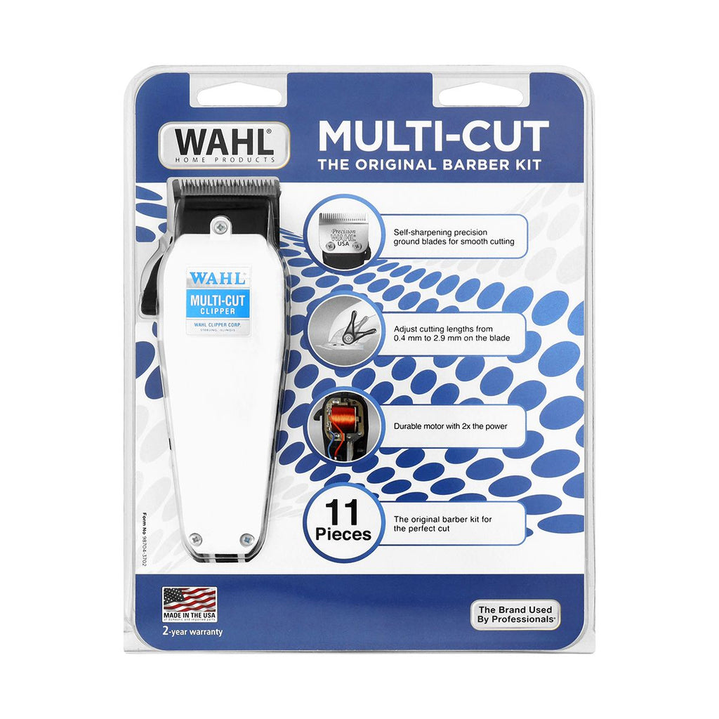 Wahl Multi-cut 11 Piece Barber Hair Clipper Kit