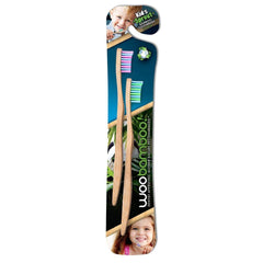 Woobamboo Toothbrush Kids Sprout 2 Pack