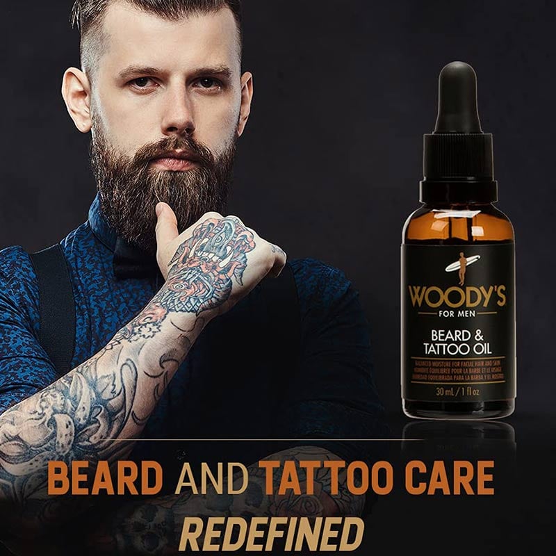 Woody's Beard & Tattoo Oil 30ml