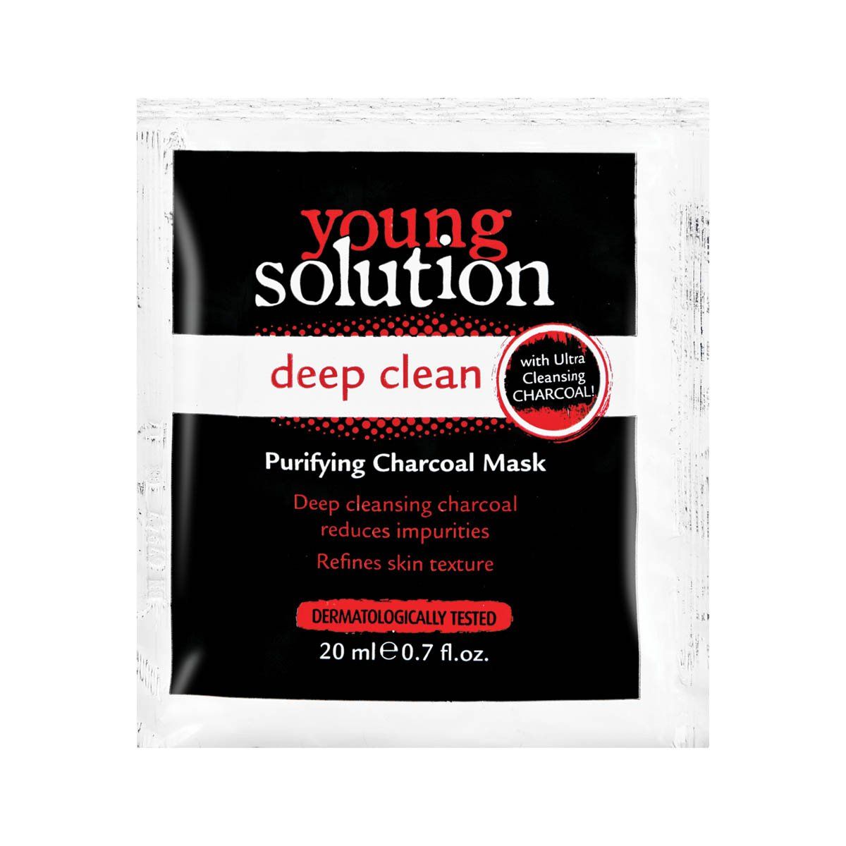 Young Solutions Deep Charcoal Cleansing Mask Sachet 20ml