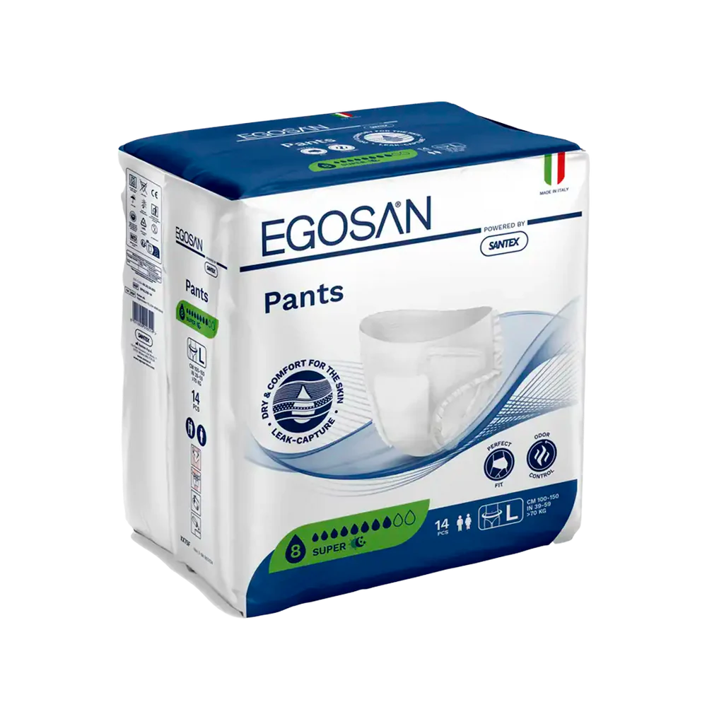 EGOSAN Super Adult Pull-Up Pants, 14's Assorted