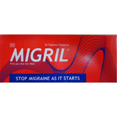 Migril Headache Tablets 10s