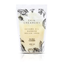 Skin Creamery Oil Milk Facial Cleanser Refill Sachet 200ml