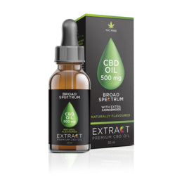 Extract Premium CBD Broad Spectrum CBD Oil 500mg/30ml