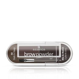 Essence Brow Powder Set 02 Dark & Deep