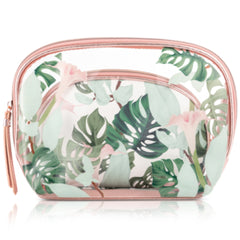 Foschini All Woman Tropical Two Piece Cosmetic Bag Set