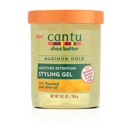 Cantu Moisture Retention Styling Gel with Flaxseed and Olive Oil 524g