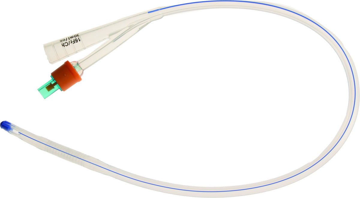 2 Way Foley Catheter 100% Silicone 16fg 30ml