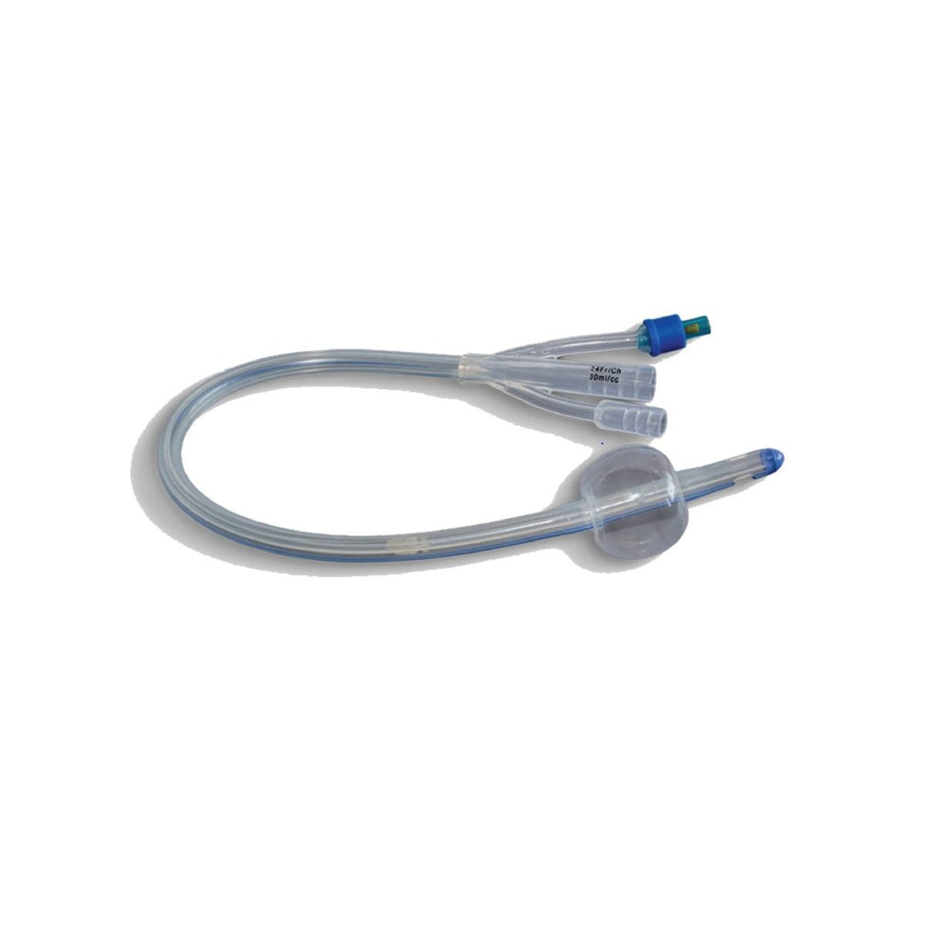 2 Way Foley Catheter 100% Silicone 18fg 30ml