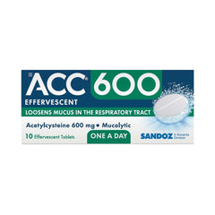 Acc 600mg Eft 10's