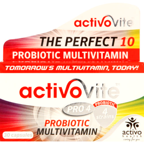 ActivoVite Pro 4 Probiotic Multivitamin 30 Capsules
