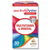 Activovite Multivit & Mineral Tablets 30's