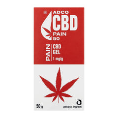 Adco Cbd Cannabidiol Oil Gel Pain 50ml