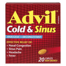 Advil Cold & Sinus Tablets 20s