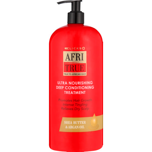 Afri True Ultra Nourishing Deep Conditioning Treatment Shea Butter & Argan Oil 1L