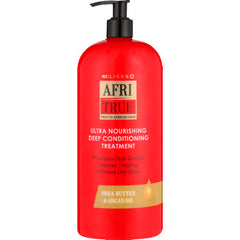 Afri True Ultra Nourishing Deep Conditioning Treatment Shea Butter & Argan Oil 1L