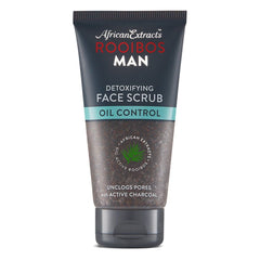 African Extracts Rooibos Man Detoxifying Oil Control Face Scrub 75ml