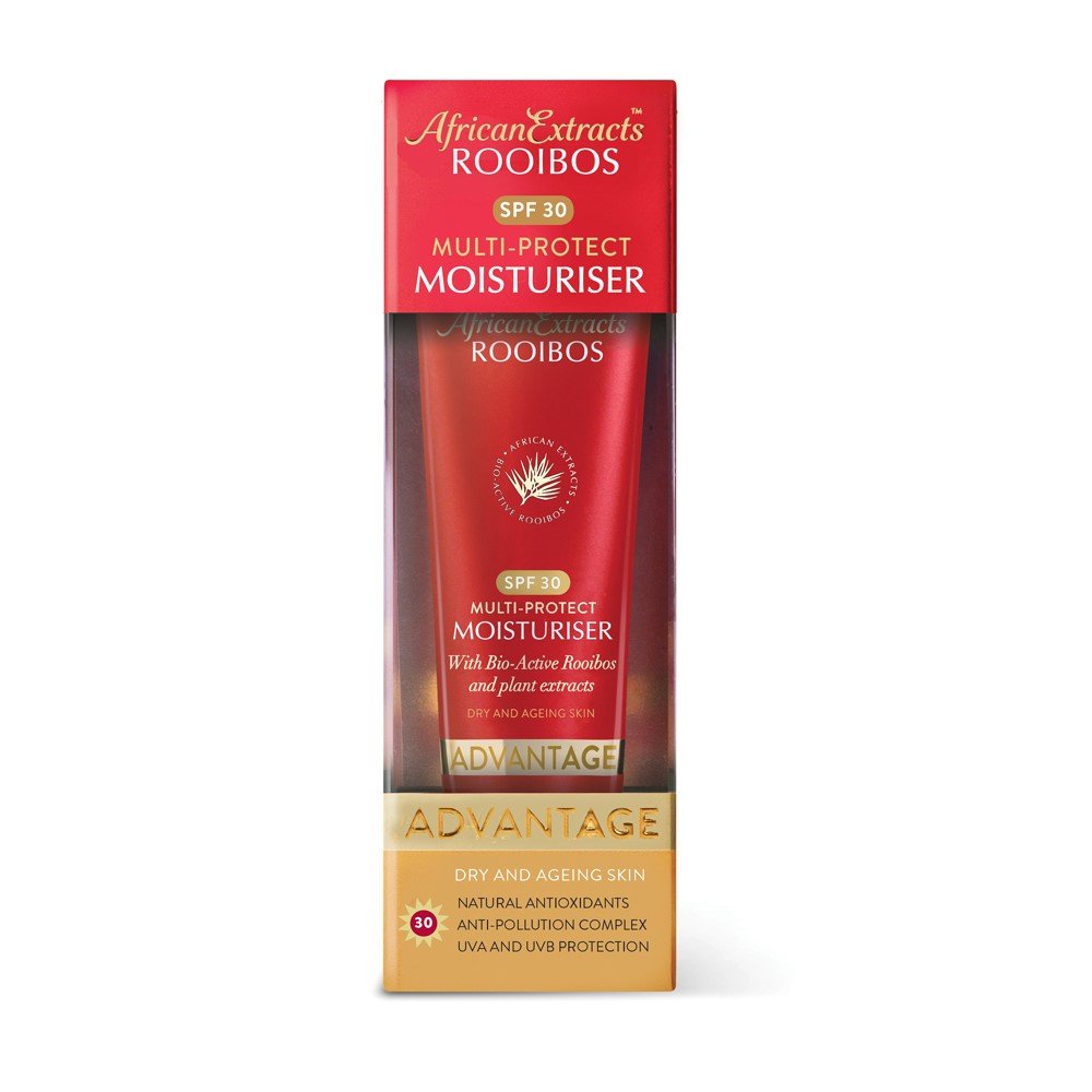 African Extracts Rooibos Multi-protect Moisturiser SPF30 75ml