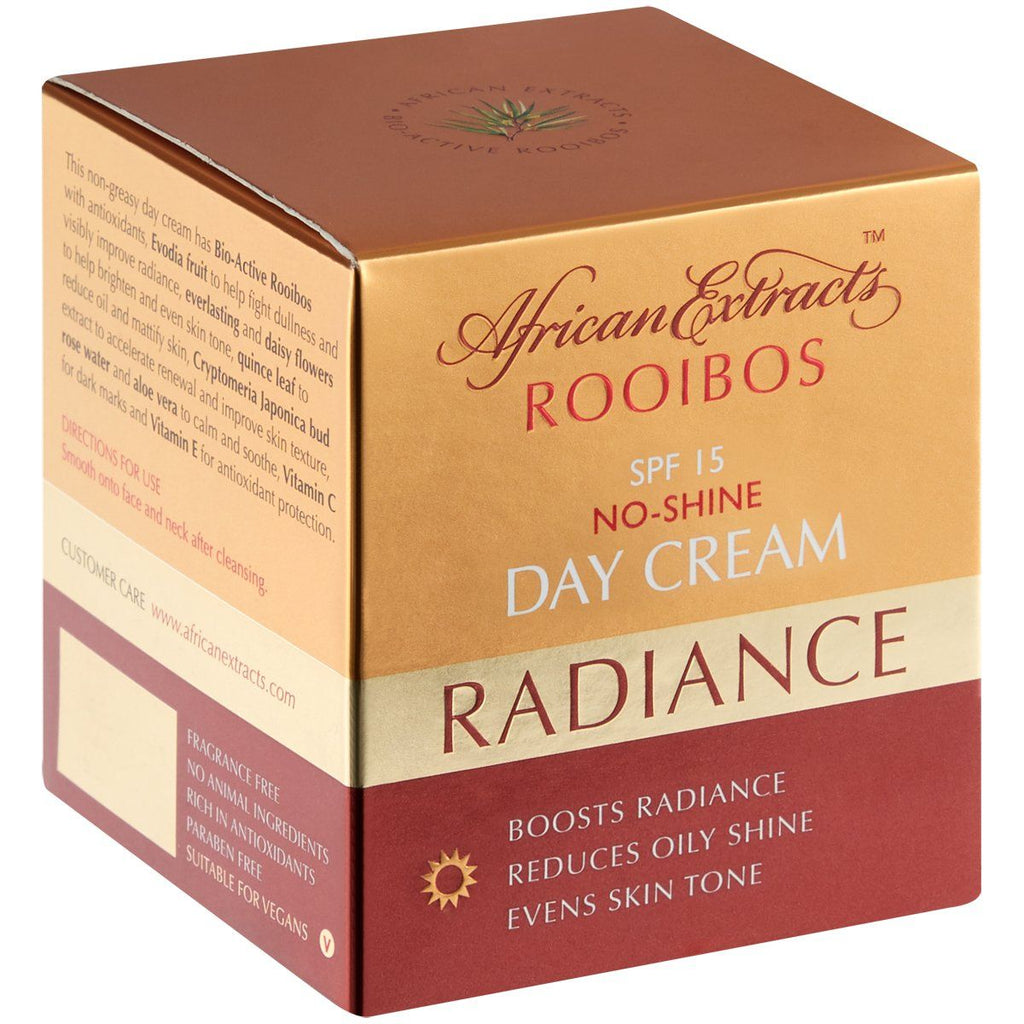 African Extracts Rooibos No Shine Spf15 Day Cream 50ml