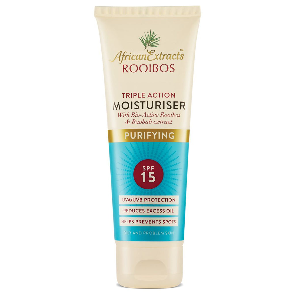 African Extracts Rooibos Purifying Triple Action Spf15 Moisturiser 75ml