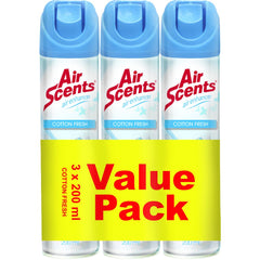 Air Scents Tri Pack Cotton Fresh