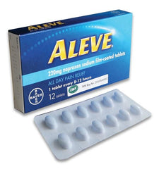 Aleve Tablets 220mg 12's