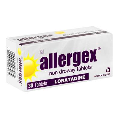 Allergex Non Drowsy Tablets 30s