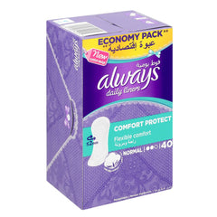 Always Pantyliners Normal 40's Unscented