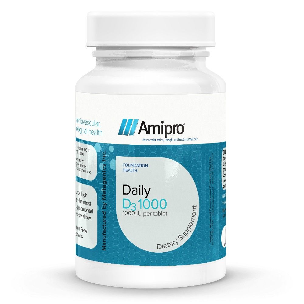 Amipro Daily D3 1000 60 Tabs