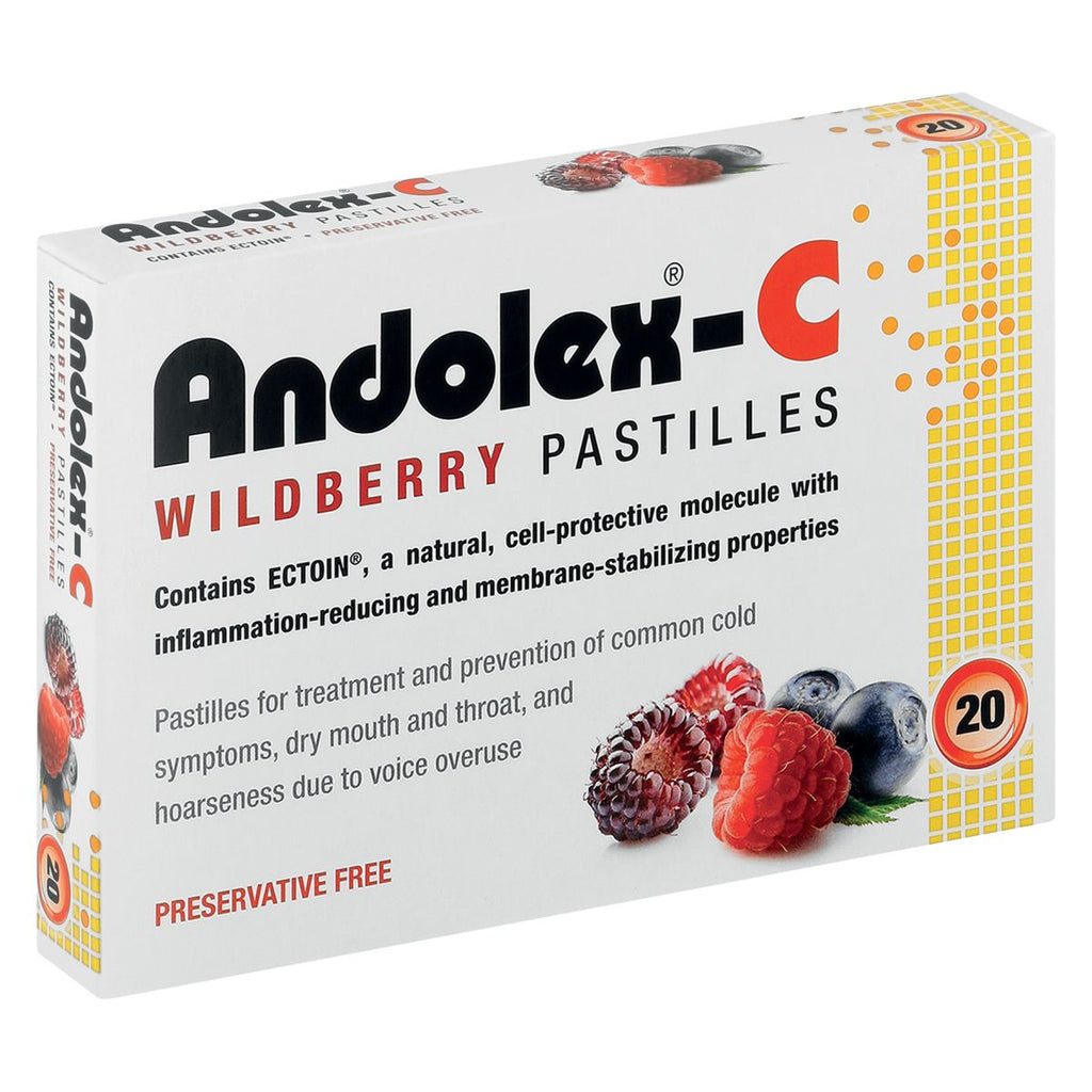 Andolex-C Pastilles Wildberry 20's