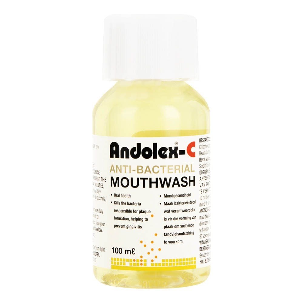 Andolex C Anti-baterial 100ml Mouthwash Travel Pack