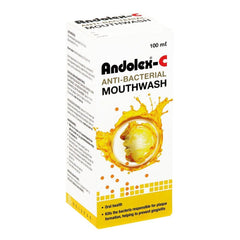 Andolex C Anti-baterial 100ml Mouthwash Travel Pack