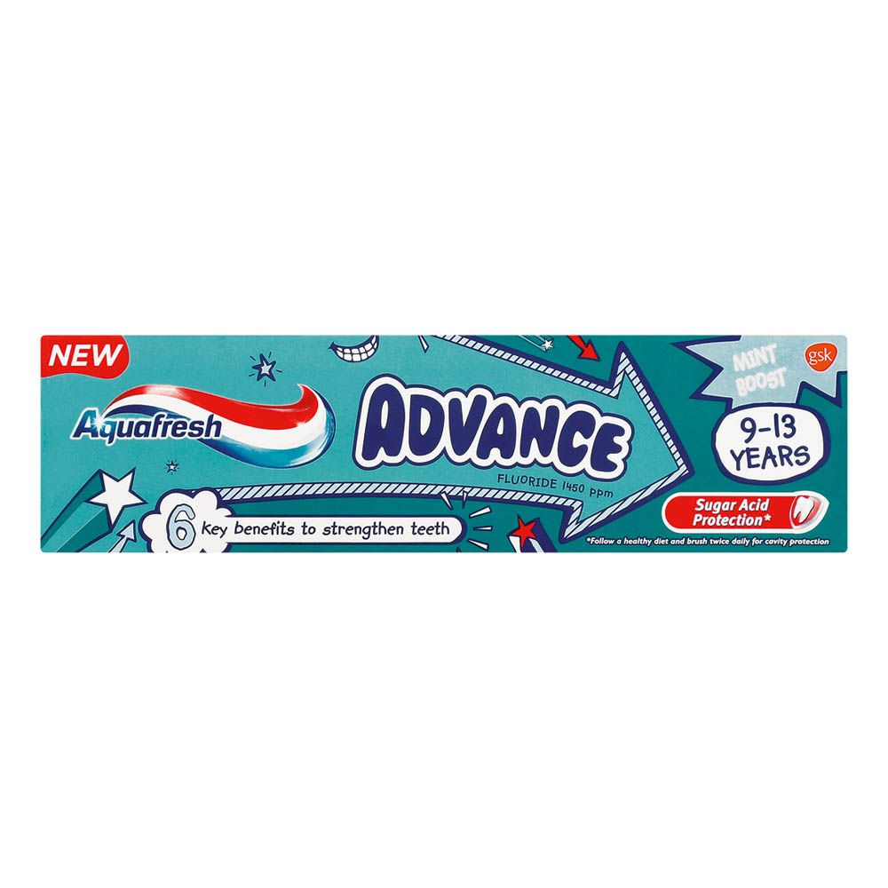 Aquafresh Toothpaste 75ml Kids Advanced