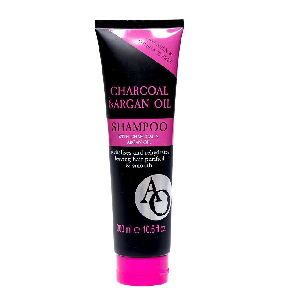 Argan Oil Shampoo 300ml Charcoal & Argan Oil