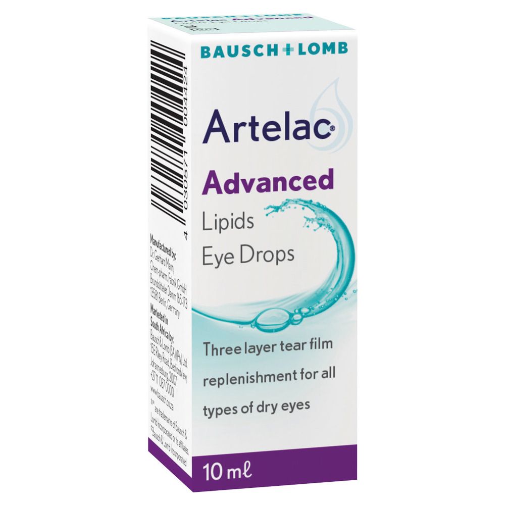 Artelac Advanced Lipids Eye Drops 10ml