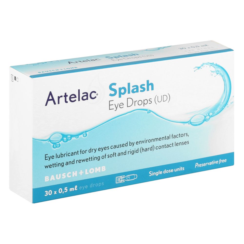 Artelac Splash Eye Drops 30 X 0.5ml