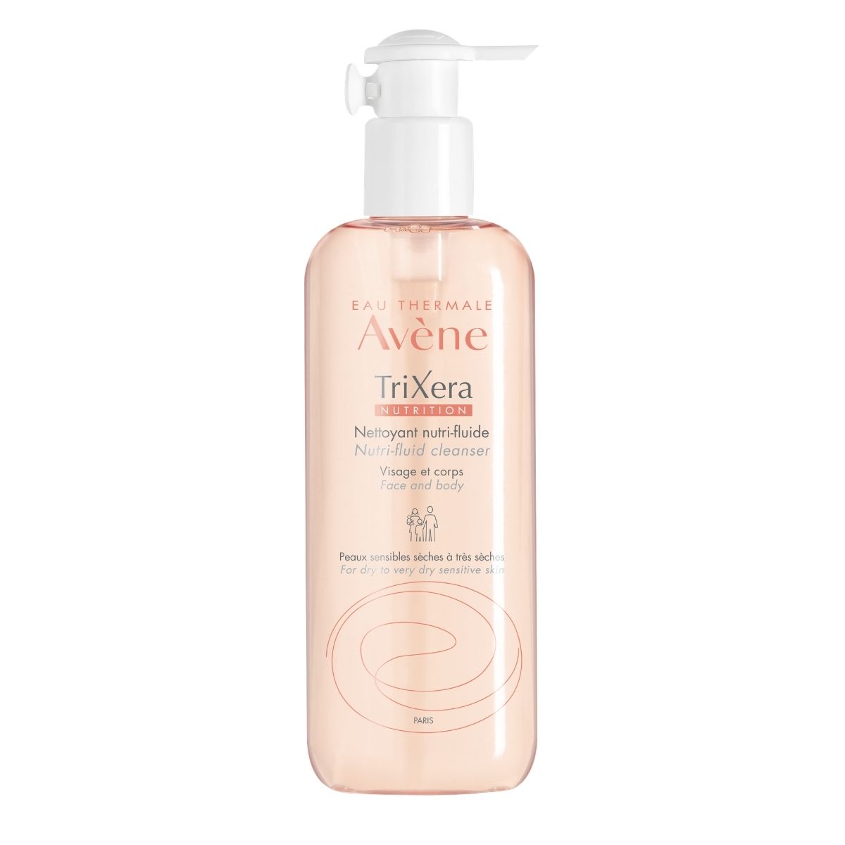 Avene Trixera Nutrition Nutri-fluid Cleanser 400ml